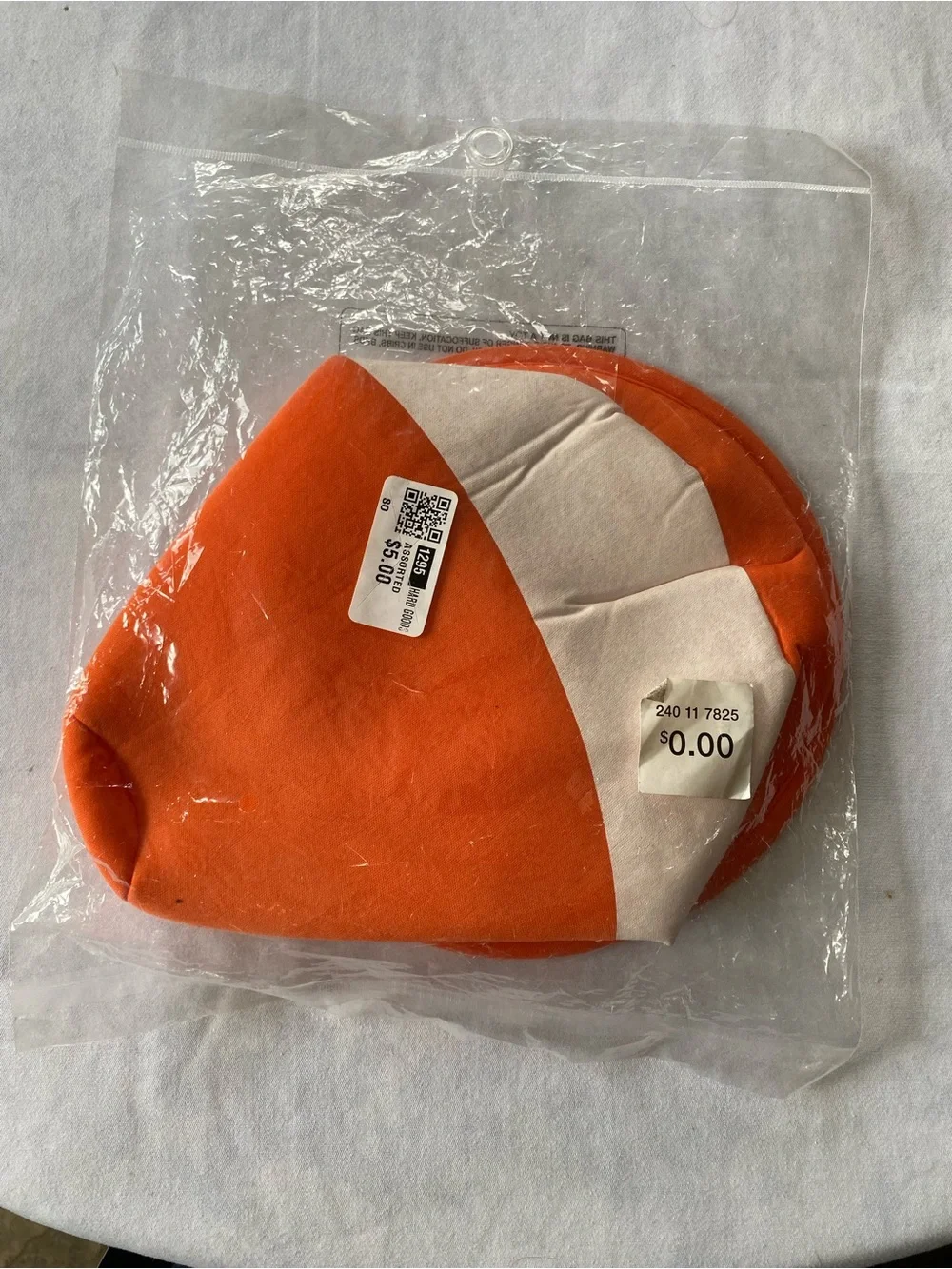 Halloween Kids Traffic Cone Hat